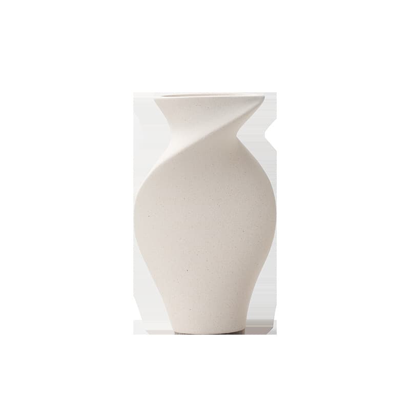 Folded Stoneware Ceramic Vase Set detail 4