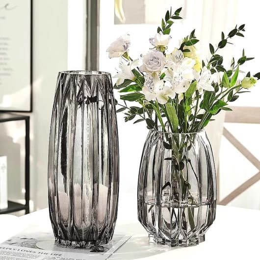 Nordic Clear Glass Vase
